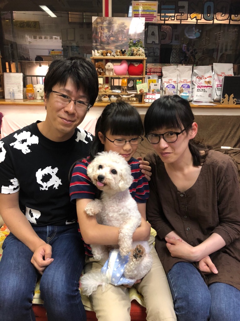 【運命の赤い糸見～つけた💓ヨーキーのコリンちゃん💕、アメコカのドリームちゃん💕、ビションのややこちゃん💕】2018,6,17